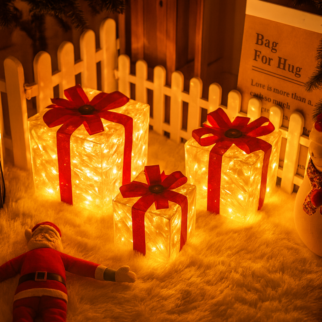 ChimneyCharms™ LED Gift Boxes