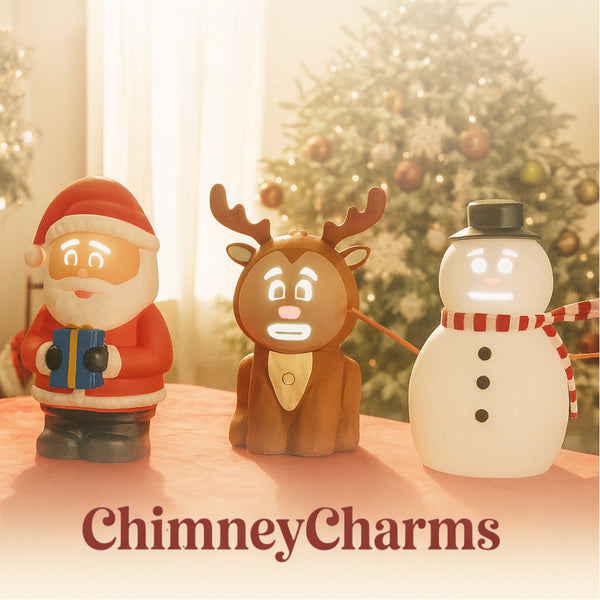 ChimneyCharms™ Talking Christmas Figures