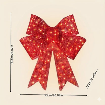 ChimneyCharms™ LED Christmas Bow
